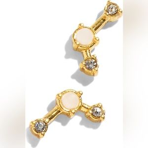 NWT Madewell Stone & Crystal Ear Crawlers